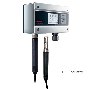 Precision & Performance Humidity and Temperature Transmitter - Rotronic HF5 - 3