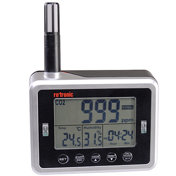 Rotronic CO2 Display for Indoor Air Quality Monitoring - 3